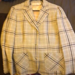 Jacket and skirt set 100% virgin wool